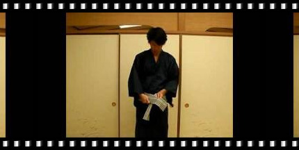 youtube thumbnail of How to wear men yukata